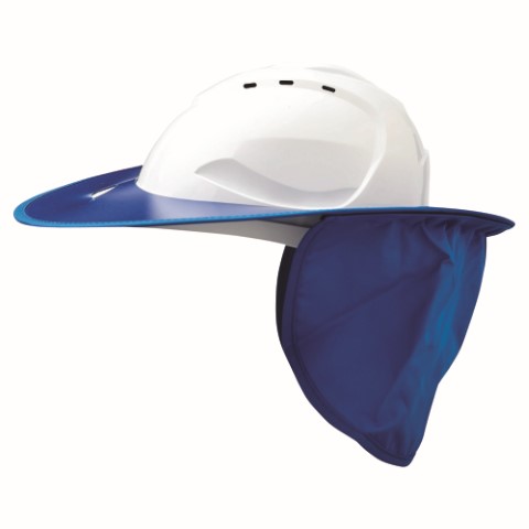 PRO V9 HARD HAT PLASTIC BRIM BLUE